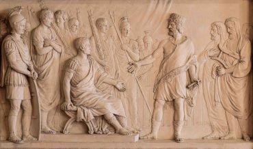 De eed van Claudius Civili tijdens de opstand tegen de romeinen
